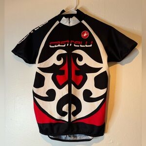 Castelli Cycling Jersey Womens Medium Zip Up‎ Biking